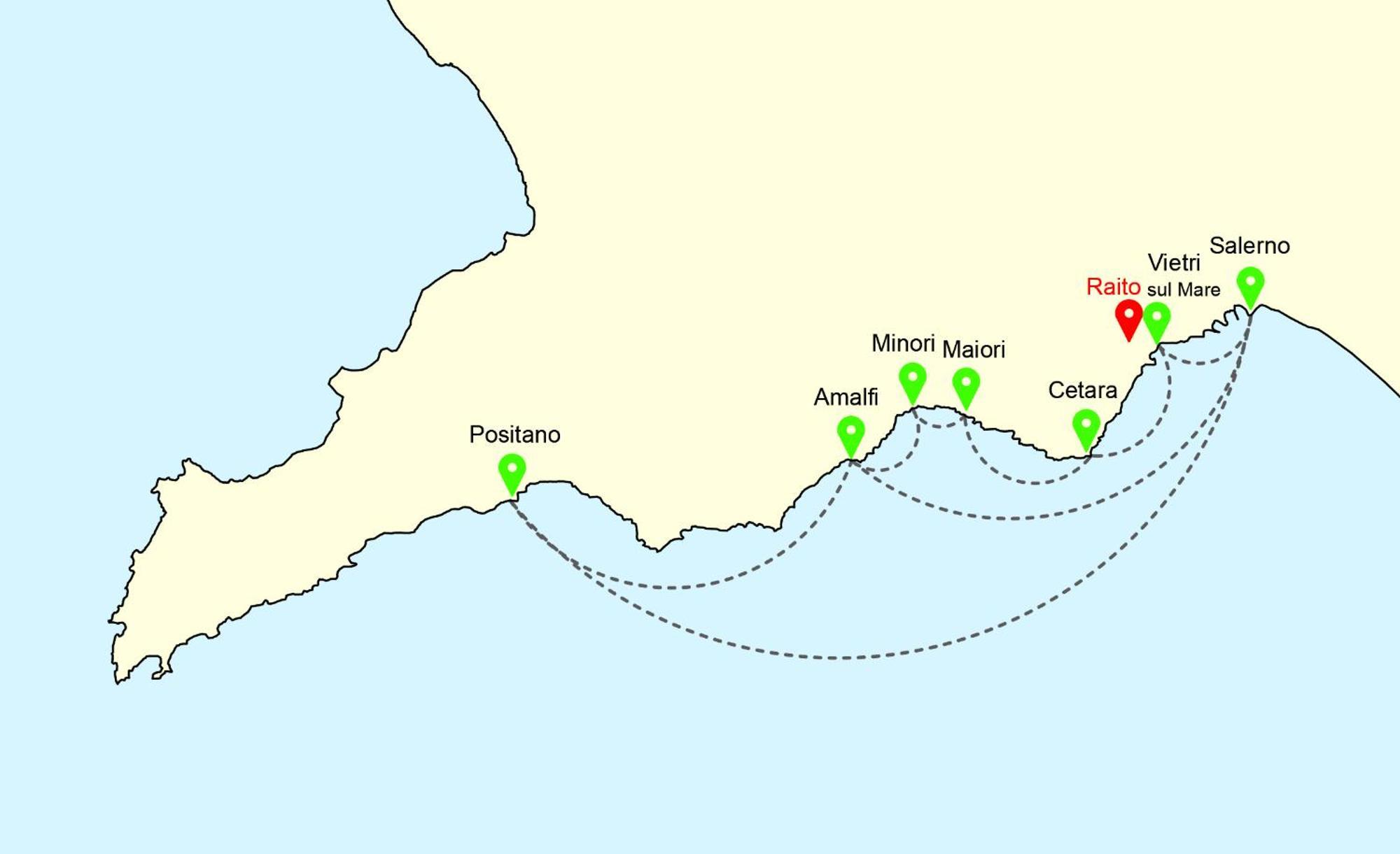Raito Guest House - Amalfi Coast Vietri 外观 照片
